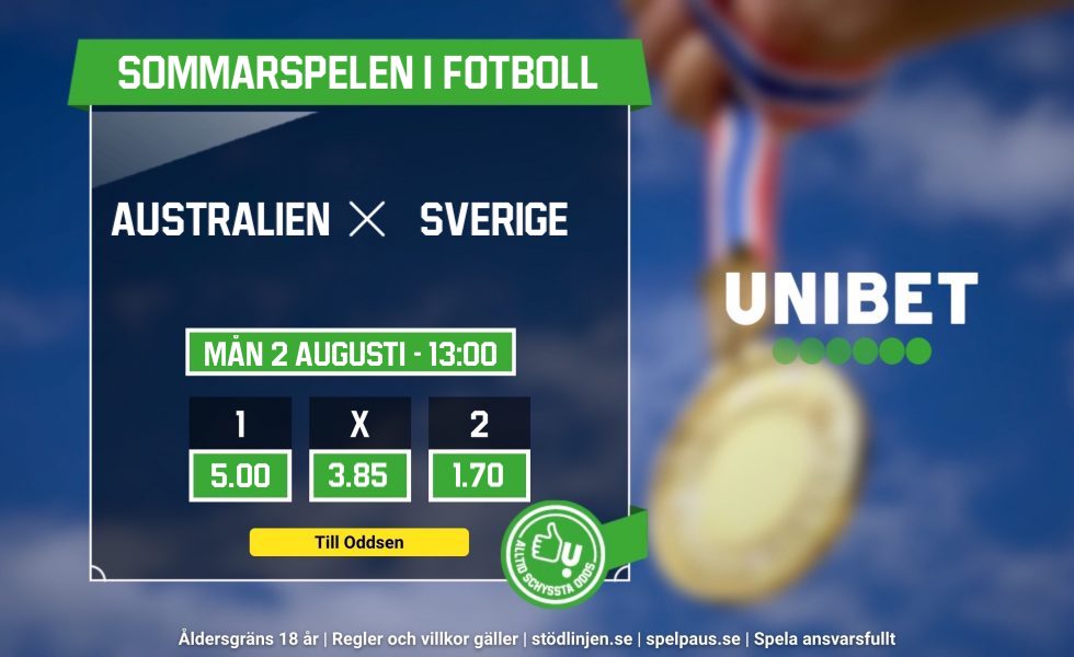 Sverige vs Australien live stream free