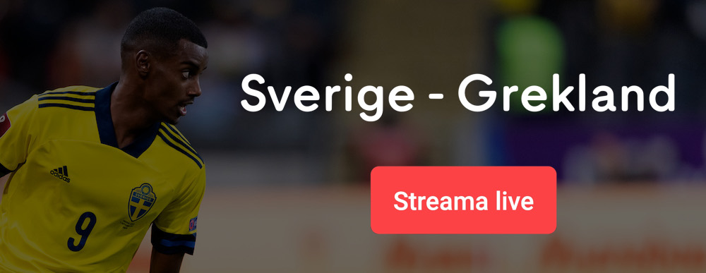 Sverige Grekland free live stream