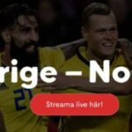 Sverige Norge stream free Streama Sverige vs Norge fotboll live stream gratis!